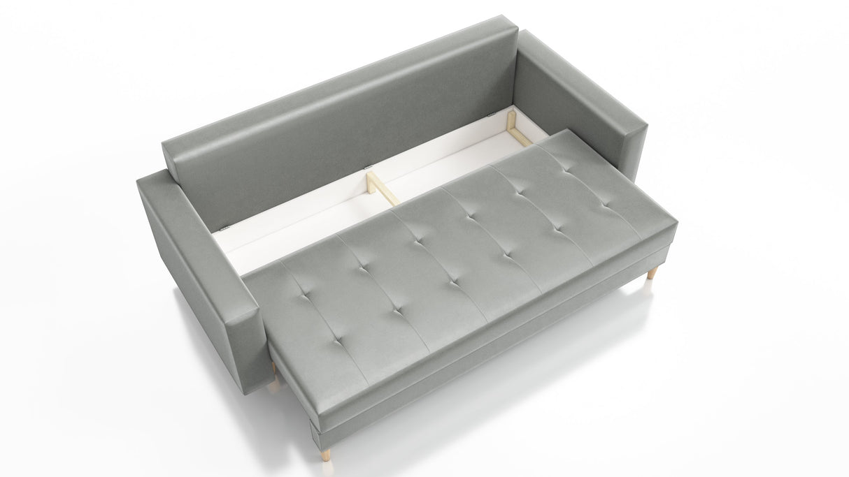 CANDY SOFA BETTEN SET 3+2+1 / BONELL FEDERN + SCHAUM / AUSWAHL VIELER FARBEN