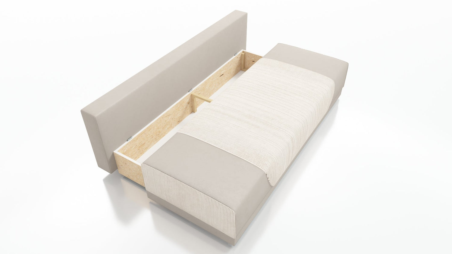 NEU!! SCHLAFSOFA CLEO 201CM POSO 60 PAROS 06