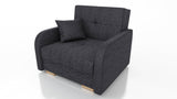 SINGLE SOFA BED OLA I 103cm CHOICE OF COLOR / FOAM