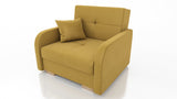 SINGLE SOFA BED OLA I 103cm CHOICE OF COLOR / FOAM