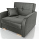 SINGLE SOFA BED OLA I 103cm CHOICE OF COLOR / FOAM