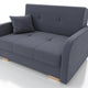 TWO SEATER SOFA BED OLA II 136CM CHOICE OF COLOR / FOAM