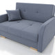 TWO SEATER SOFA BED OLA II 136CM CHOICE OF COLOR / FOAM