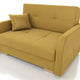 TWO SEATER SOFA BED OLA II 136CM CHOICE OF COLOR / FOAM