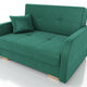 TWO SEATER SOFA BED OLA II 136CM CHOICE OF COLOR / FOAM
