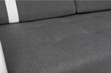 ECKSOFA BETT DINA 236CM 2X STAURAUM INARI 96 / 1114 UNIVERSALE ECKE RECHTS/LINKS ECKE / BONELLFEDERN + SCHAUMSTOFF