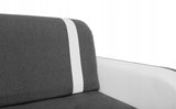 ECKSOFA BETT DINA 236CM 2X STAURAUM INARI 96 / 1114 UNIVERSALE ECKE RECHTS/LINKS ECKE / BONELLFEDERN + SCHAUMSTOFF