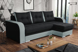 ECKSOFA BETT SAM TWIST 23 / 1132 236CM 2X STAURAUM universal RECHTE/LINKE ECKE / BONELLFEDERN + SCHAUM