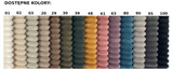 TWO SEATER SOFA BED LILY II 136CM / SPRINGS + FOAM