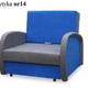 SINGLE SOFA BED SUZIE 97CM CHOICE OF COLORS / FOAM