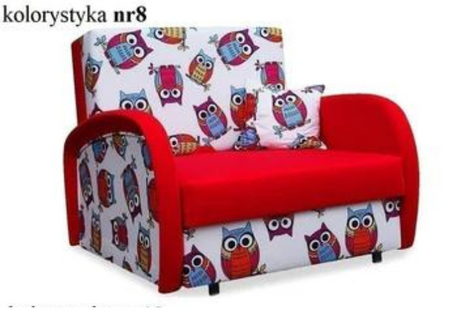 SINGLE SOFA BED SUZIE 97CM CHOICE OF COLORS / FOAM