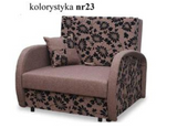 SINGLE SOFA BED SUZIE 97CM CHOICE OF COLORS / FOAM