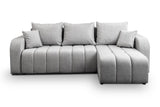 ECKSOFA BETT VENA 238CM universal RECHTE/LINKE ECKE / SCHAUM STOFF FLECKENSCHUTZ