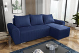 ECKSOFA BETT MALIBU 248CM MALMO 79 / UNIVERSAL RECHTE/LINKE ECKE / SCHAUM