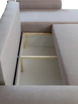ECKSOFA BETT MALIBU 248CM MALMO 37/ UNIVERSAL RECHTE/LINKE ECKE / SCHAUMSTOFF