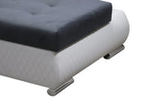 ECKSOFA BETT LONDON U-FORM 2315/1115/60 322CM 3X STAURAUM FLECKENRESISTENTER LEICHT ZU REINIGENDER STOFF / BONELLFEDERN + SCHAUM