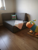 UNIVERSAL CORNER SOFA BED KUBUS CUBE GREY Children room
