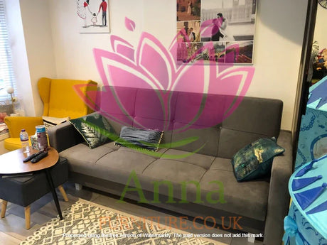 SOFA BETT COSMO 210cm KRONOS 22 / FEDERN + SCHAUM