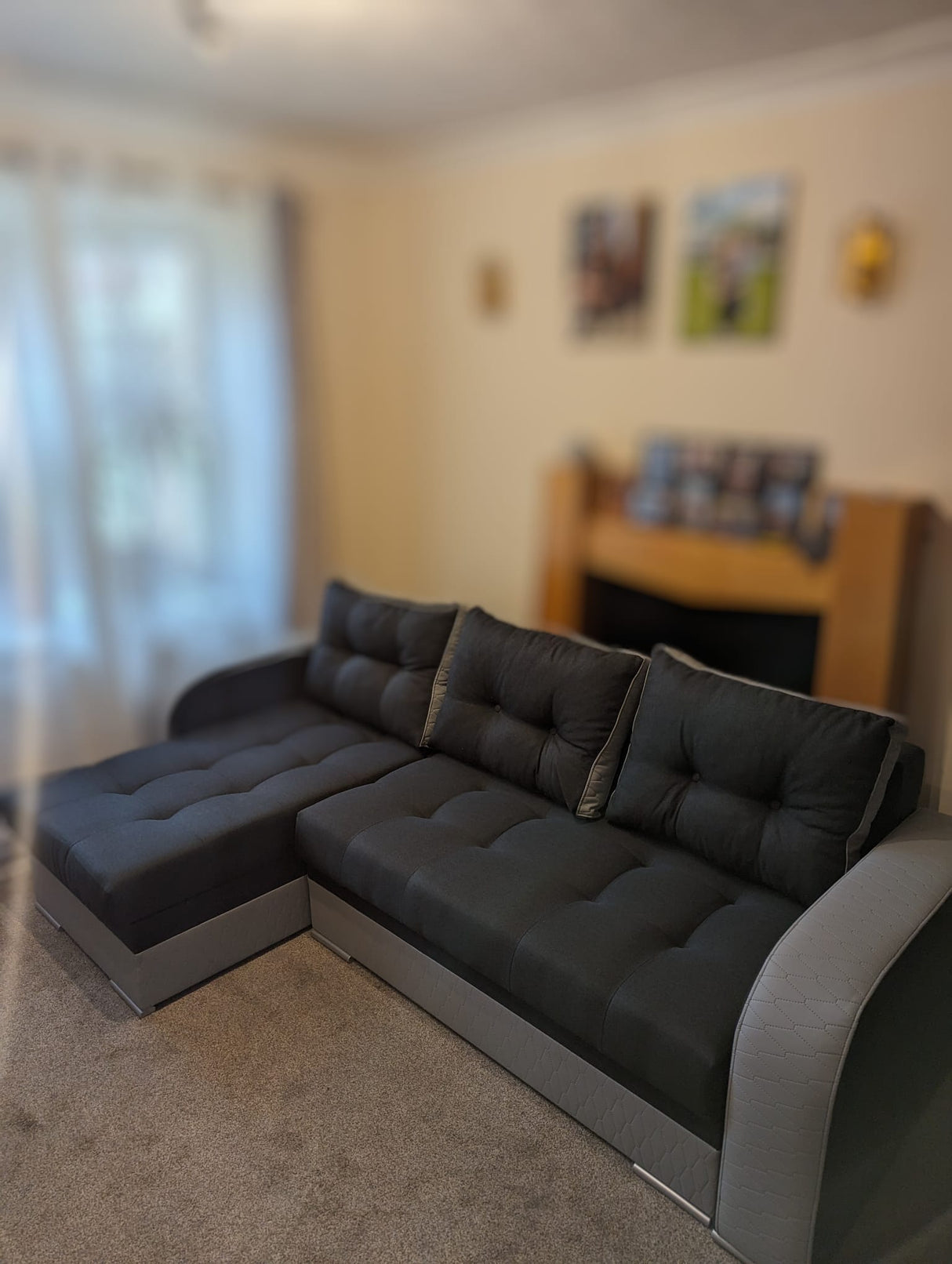 ECKSOFA BETT SAM TWIST 23 / 1132 236CM 2X STAURAUM universal RECHTE/LINKE ECKE / BONELLFEDERN + SCHAUM