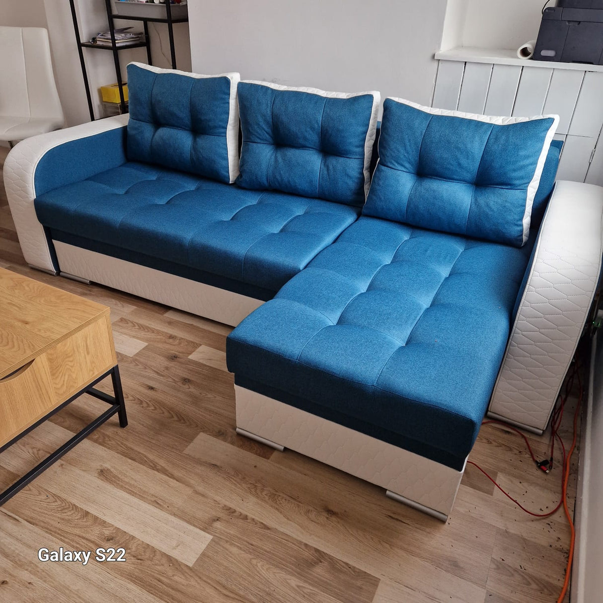 ECKSOFA BETT SAM TWIST 12 / 1115 236CM 2X STAURAUM universal RECHTE/LINKE ECKE / BONELLFEDERN + SCHAUM