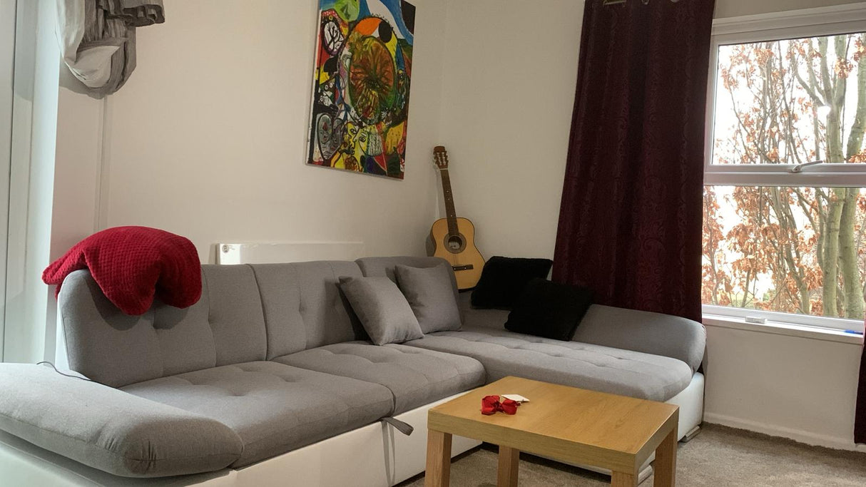 ECKSOFA BETT TOKYO GRAU/WEISS 278cm TATUM 279 / SOFT 17 / FEDERN + SCHAUM