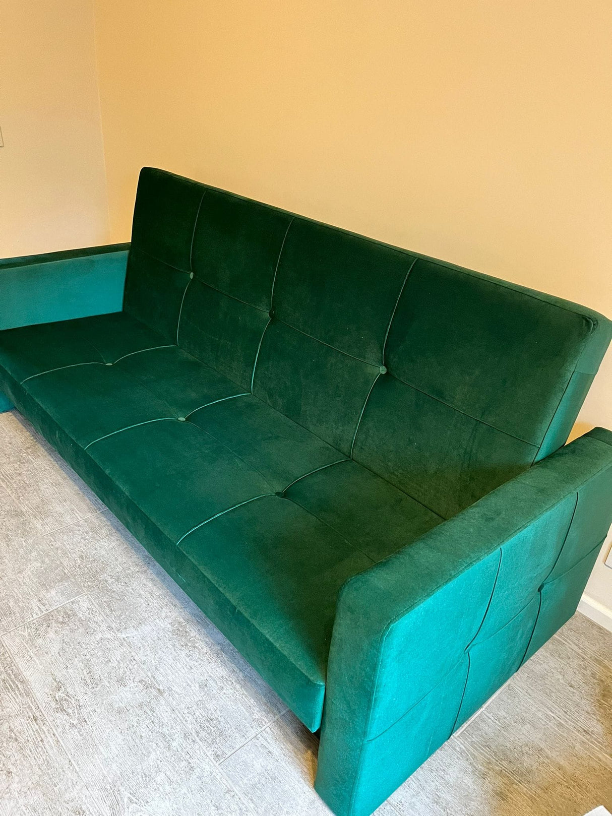 Slaapbank Cosmo 210cm Kronos 19 / Veren + Schuim