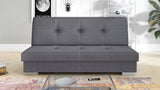Slaapbank Axel 195cm Sawana 05 Grijs / Veren + Schuim