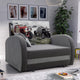 SINGLE SOFA BED TOLA 100CM *CHOICE OF COLORS* EASY CLEAN FABRIC / FOAM