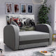 SINGLE SOFA BED TOLA 100CM *CHOICE OF COLORS* EASY CLEAN FABRIC / FOAM