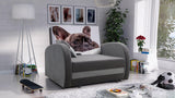 SINGLE SOFA BED TOLA 100CM *CHOICE OF COLORS* EASY CLEAN FABRIC / FOAM