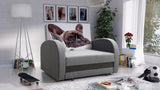 SINGLE SOFA BED TOLA 100CM *CHOICE OF COLORS* EASY CLEAN FABRIC / FOAM