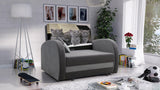 SINGLE SOFA BED TOLA 100CM *CHOICE OF COLORS* EASY CLEAN FABRIC / FOAM