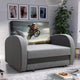 SINGLE SOFA BED TOLA 100CM *CHOICE OF COLORS* EASY CLEAN FABRIC / FOAM