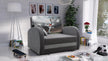 SINGLE SOFA BED TOLA 100CM *CHOICE OF COLORS* EASY CLEAN FABRIC / FOAM