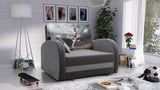 SINGLE SOFA BED TOLA 100CM *CHOICE OF COLORS* EASY CLEAN FABRIC / FOAM