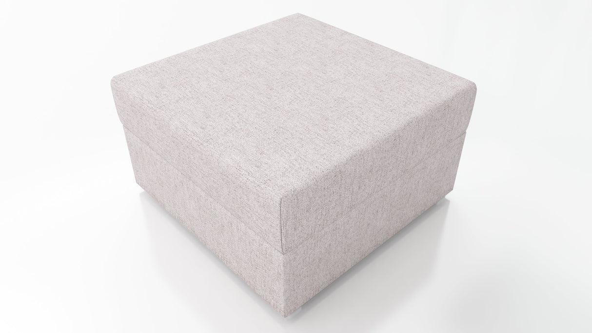 ECKSOFA BETT FINO 228CM + PASSENDER HOCKER / FEDERN + SCHAUMSTOFF