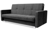 SOFA BETT COSMO 210cm / FEDERN + SCHAUM AUSWAHL DER FARBE LEICHT ZU REINIGENDER STOFF