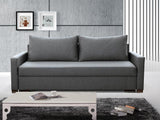 SCHLAFSOFA AMY 226cm AUSWAHL VON 9 FARBEN / BONELLFEDERN + SCHAUMSTOFF