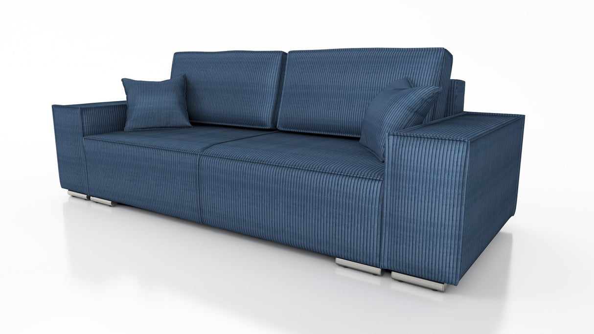 SOFA BETT FIORD POSO 05 250cm / FEDERN + SCHAUM