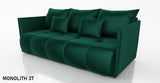 NIEUW! SLAAPBANK NESS 199CM VERING + SCHUIM / KLEURKEUZE