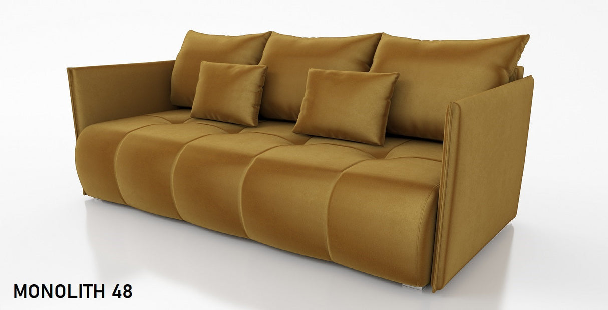 NIEUW! SLAAPBANK NESS 199CM VERING + SCHUIM / KLEURKEUZE