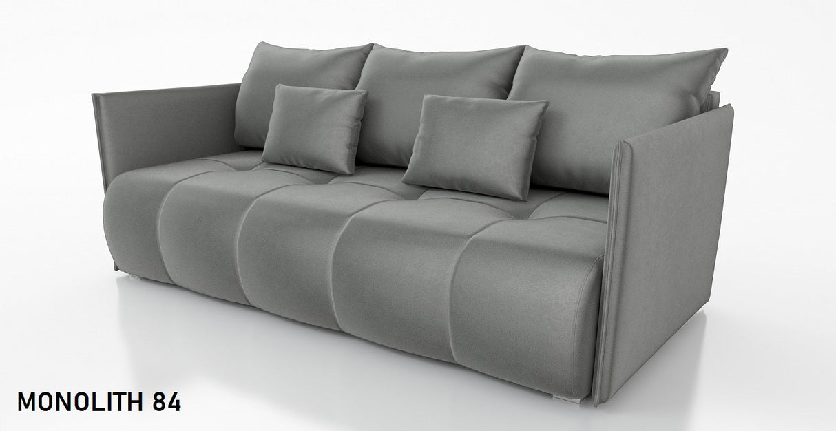 NIEUW! SLAAPBANK NESS 199CM VERING + SCHUIM / KLEURKEUZE