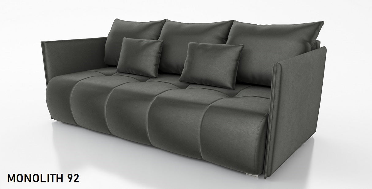 NIEUW! SLAAPBANK NESS 199CM VERING + SCHUIM / KLEURKEUZE