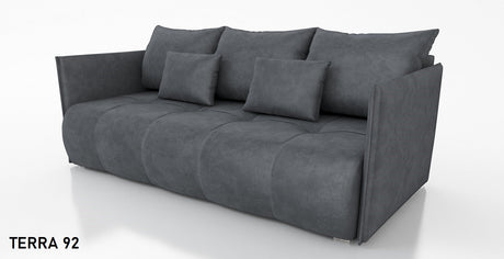 NIEUW! SLAAPBANK NESS 199CM VERING + SCHUIM / KLEURKEUZE