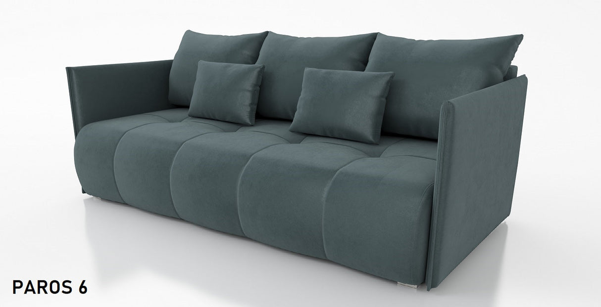 NIEUW! SLAAPBANK NESS 199CM VERING + SCHUIM / KLEURKEUZE