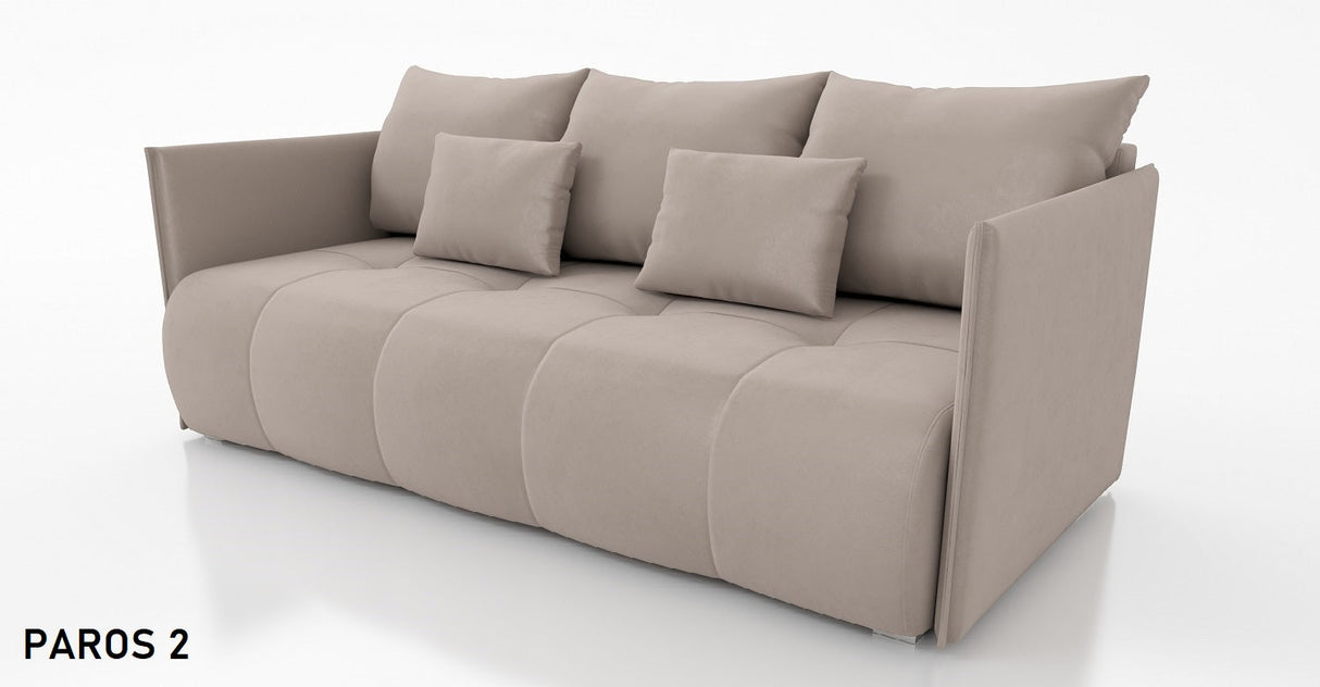 NIEUW! SLAAPBANK NESS 199CM VERING + SCHUIM / KLEURKEUZE