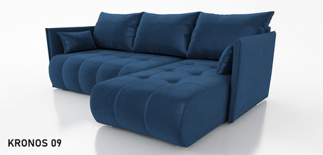 ECKSOFA BETT NESS 214CM / FEDERN + SCHAUM / FARBWAHL