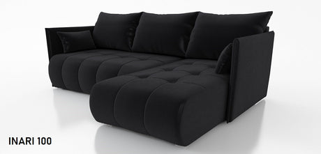 ECKSOFA BETT NESS 214CM / FEDERN + SCHAUM / FARBWAHL