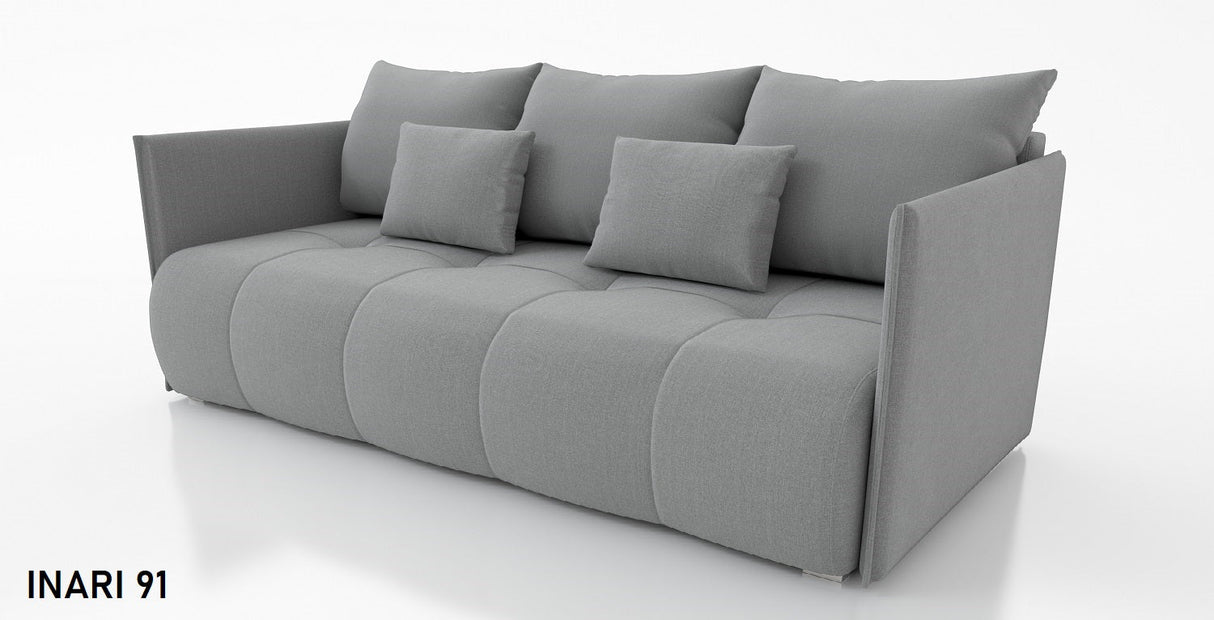NIEUW! SLAAPBANK NESS 199CM VERING + SCHUIM / KLEURKEUZE
