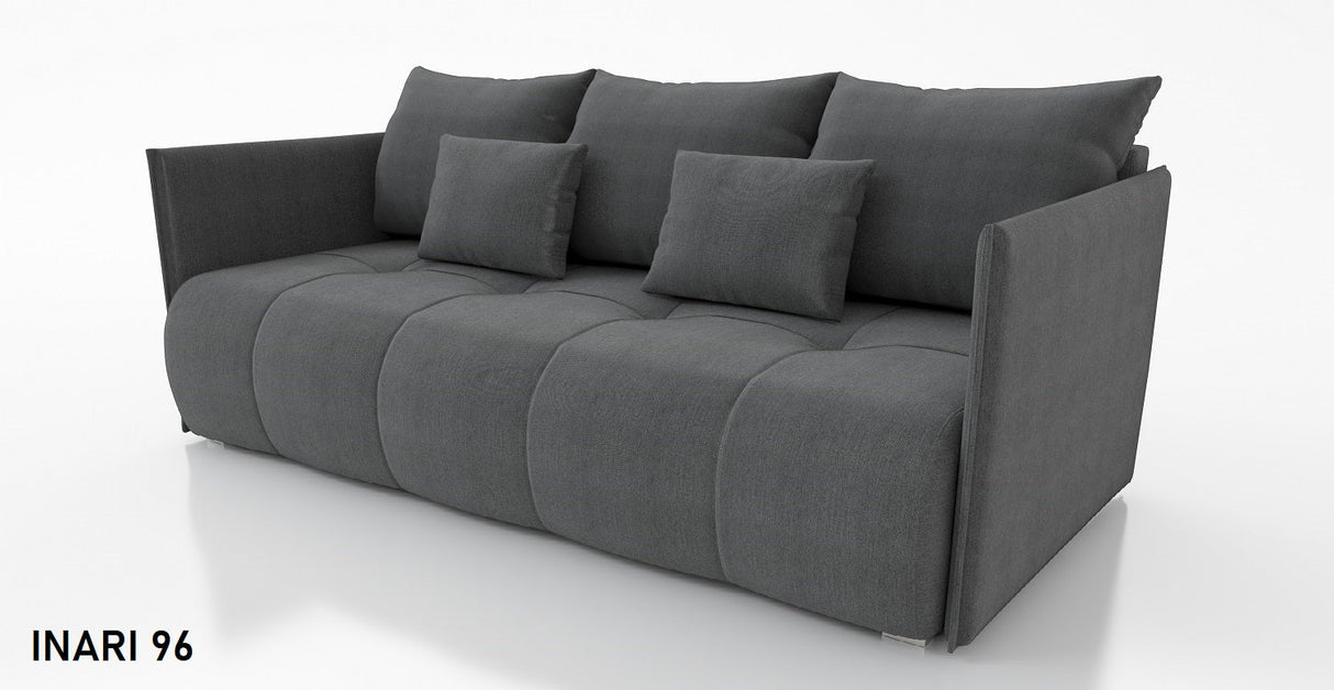 NIEUW! SLAAPBANK NESS 199CM VERING + SCHUIM / KLEURKEUZE